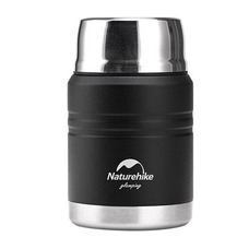 Термос Naturehike Stew Beaker NH20SJ041 0,5 л нержавейка черный Изображение