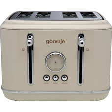Тостер Gorenje T2300CLIN, 4 відділення, 950Вт, бежевий Зображення