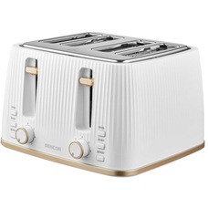 Тостер Sencor STS7540WH 4-слотовый 1860 Вт белый, подогрев, разморозка Изображение