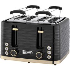 Тостер Sencor STS7551BK-EUE3 1600 Вт, 4 слота, черно-золотой Изображение