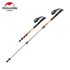 Трекинговая палка Naturehike 6061 AL NH17D001-Z, телескопическая, 57-120 см, алюминий, золотая Изображение