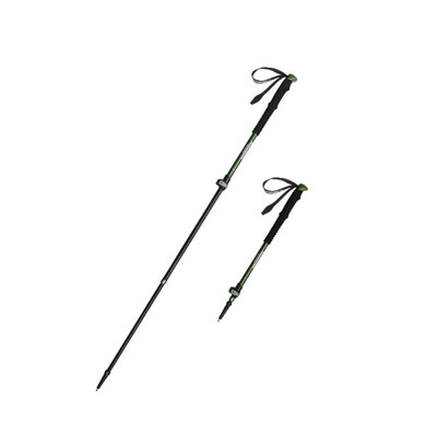 Трекінгова палиця Naturehike CNK2550DS010 алюміній 55-120 см зелена 3-секційна Зображення