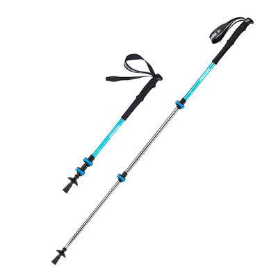 Трекінгова палиця Naturehike Men ST 01, 3 секції, алюміній, синя Зображення