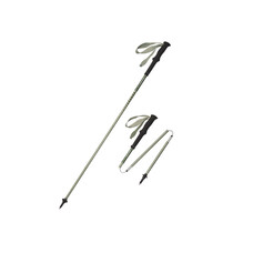 Трекінгова палиця Naturehike CNK2450DS016 120 см зелена алюмінієва Зображення