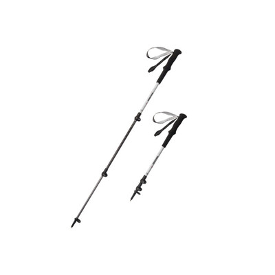 Треккинговая палка Naturehike ST06 NH17D006-D, 3-секционная, 60-120 см, белая, алюминий и карбон Изображение