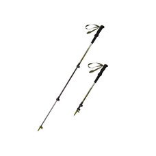 Трекінгова палиця Naturehike ST06 NH17D006-D алюміній, карбон, 66-135 см, зелена Зображення