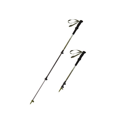 Треккинговая палка Naturehike ST06 NH17D006-D алюминий, карбон, 66-135 см, зеленая Изображение