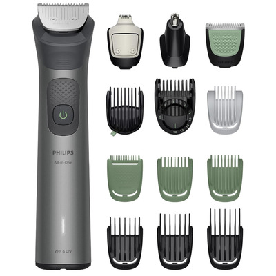 Тример Philips Series 7000 універсальний, 15 насадок, сталь, сірий Зображення