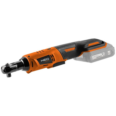 Тріскачка акумуляторна Neo Tools Energy+ 18В 250об/хв 60Нм, 3/8