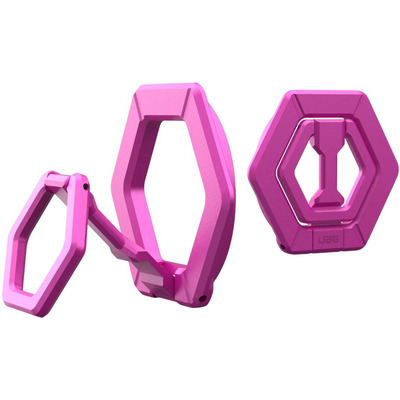 Подставка-кольцо UAG Magnetic Ring Stand шестиугольник розовый Изображение