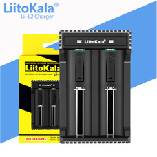 Универсальное зарядное устройство LiitoKala Lii-L2 на 2 аккумулятора, индикация, защита Изображение