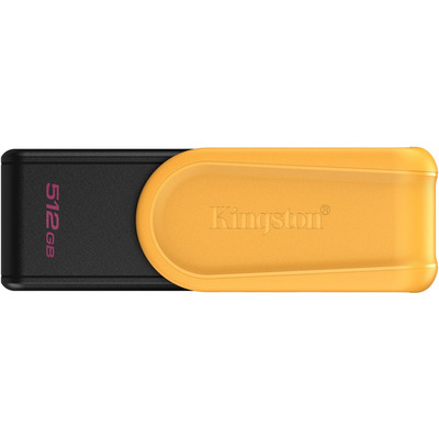USB флеш-накопичувач Kingston DataTraveler Exodia S 512 ГБ, USB 3.2, чорний з жовтим Зображення