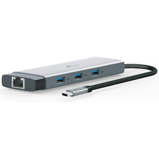 USB-хаб TP-Link UH9120C внешний, алюминий, 4 порта USB-C/USB-A, HDMI, RJ-45, кардридеры Изображение
