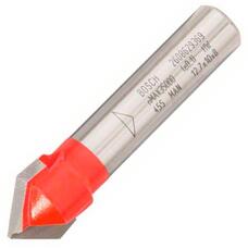 V-подібна пазова фреза Bosch Professional Expert S8 D12.7 L10 90°, твердосплавна, 8 мм хвостовик Зображення