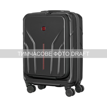 Чемодан Wenger Amplix Hardside Carry-On малый, поликарбонат, USB, TSA, для ноутбука 16