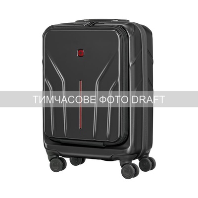Чемодан Wenger Amplix Hardside Carry-On малый, поликарбонат, USB, TSA, для ноутбука 16