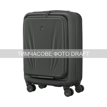 Чемодан Wenger Skyon Hardside Carry-On малый, 35/45 л, TSA, USB, серый Изображение