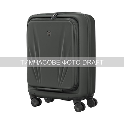 Чемодан Wenger Skyon Hardside Carry-On малый, 35/45 л, TSA, USB, серый Изображение