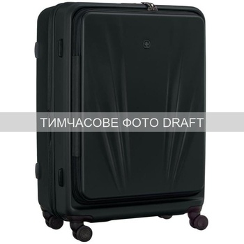Чемодан Wenger Skyon Hardside Large большой, поликарбонат, TSA, 4 колеса, расширение, черный Изображение