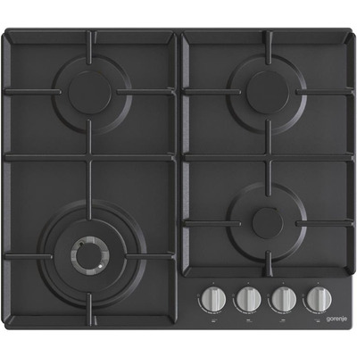 Варильна поверхня газова Gorenje GW641EXB, 60 см, 4 конфорки Зображення