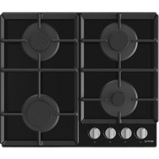 Варочная панель Gorenje GT641EXB газовая, чугунные решётки, 60 см, чёрная Изображение