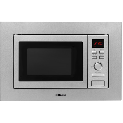 Вбудована мікрохвильова піч Hansa AMG20IFH 20 л, гриль, нержавіюча сталь Зображення
