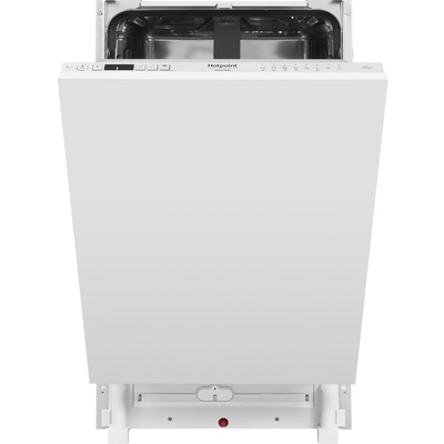 Встраиваемая посудомоечная машина Hotpoint HSIC3T127C, 10 комплектов, A++, 45 см, белая Изображение