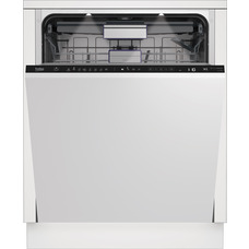 Встраиваемая посудомоечная машина Beko BDIN38531D, 15 комплектов, A+++, белая, сенсорное управление Изображение