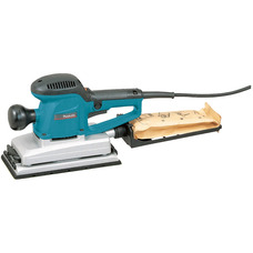 Вібраційна шліфмашина Makita BO4900V 330 Вт 115x229 мм синя Зображення