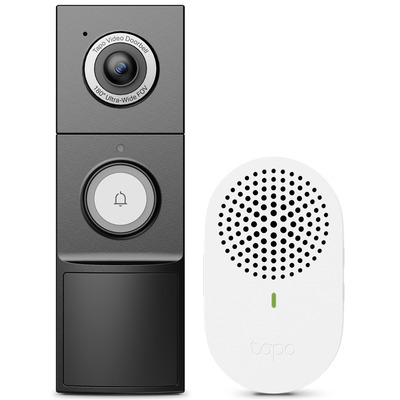 Відеодомофон TP-Link Tapo D235 з акумулятором 10000 мАг, 2K, Wi-Fi, IP66 Зображення