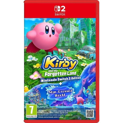 Видеоигра Nintendo Kirby and the Forgotten Land для Switch 2, картридж Изображение