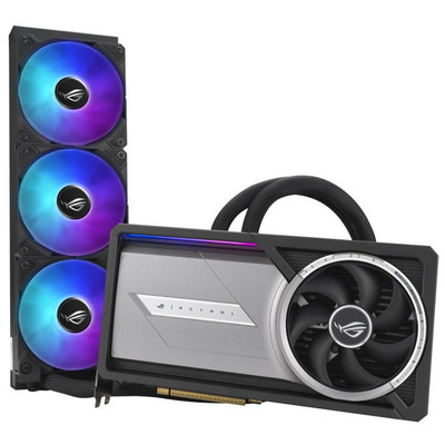 Відеокарта ASUS ROG-ASTRAL-LC-RTX5090-O32G-GAMING 32 ГБ GDDR7, 3 вентилятори Зображення