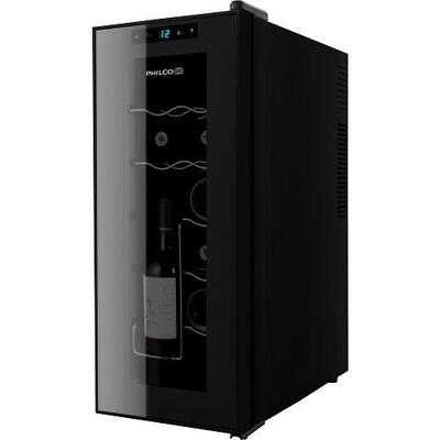 Винный шкаф Philco PW12F 12 бутылок 10–18°C сенсорное управление Изображение