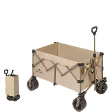 Складная тележка Naturehike CNK2450JJ017, серая, гарантия 12 месяцев Изображение