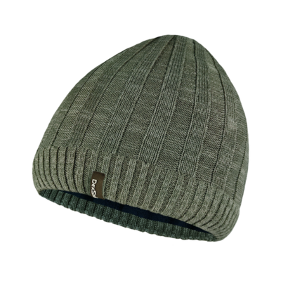 Водонепроникна шапка Dexshell Heathered Beanie 56-58 см, хакі Зображення