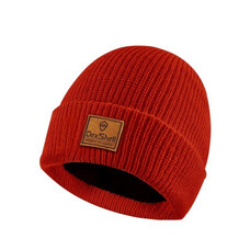 Водонепроникна шапка Dexshell Watch Beanie червона One Size Зображення