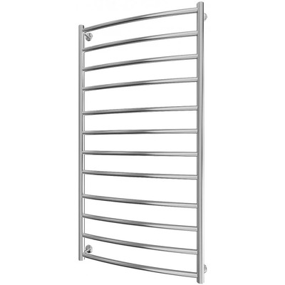 Водяной полотенцесушитель Mario Классик 1200x630/600, нержавейка, 12 ребер, хром Изображение