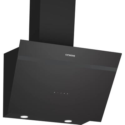Витяжка похила Siemens LC66KPJ60T, 60 см, 700 м³/год, чорна, сенсорне управління Зображення