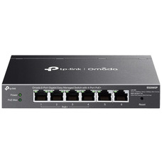 WebSmart коммутатор TP-Link ES206GP 6 портов, 4 PoE+, 65 Вт Изображение