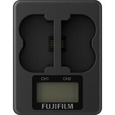 Зарядное устройство Fujifilm BC-W235 для двух аккумуляторов NP-W235 с ЖК дисплеем Изображение