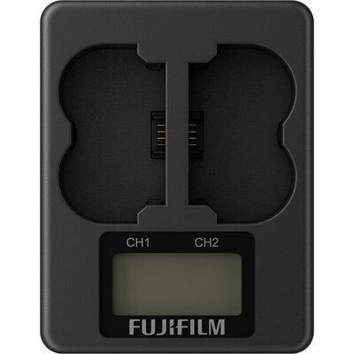 Зарядное устройство Fujifilm BC-W235 для двух аккумуляторов NP-W235 с ЖК дисплеем Изображение