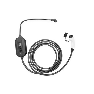 Зарядний пристрій для електромобіля Digitus EV Single Phase 3.7 кВт, 230 В, Type 2, 5 м, чорний Зображення