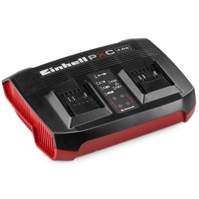Зарядное устройство Einhell Power X-Twincharger 2x18В 4А LED-индикатор Изображение