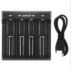 Зарядное устройство LiitoKala Lii-L4 4 канала ABS, Micro USB, для Li-ion Изображение