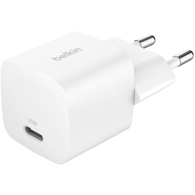Зарядний пристрій мережевий Belkin 25 Вт USB-C PD PPS, білий Зображення