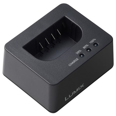 Зарядний пристрій Panasonic DMW-BTCD15E для акумуляторів DMW-BTC13, LED-індикатор, чорний Зображення
