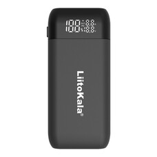 Зарядное устройство-повербанк LiitoKala Lii-MP2 2 канала, LCD дисплей, QC3.0, PD3.0, серый Изображение