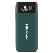 Зарядное устройство-повербанк LiitoKala Lii-MP2, 2 канала, LCD, 18 Вт, зеленый Изображение