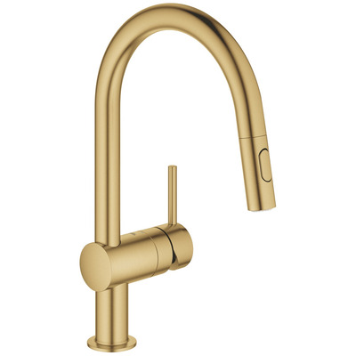Змішувач Grohe Minta 32321GN2 для кухні з C-виливом 223 мм матовий Прохолодний схід сонця Зображення