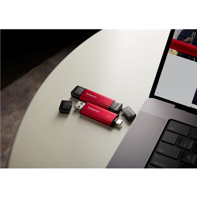 Внешний SSD Kingston SPSD/512GB 512 ГБ USB 3.2 Gen 2, 1050/950 МБ/с, USB-A и USB-C Изображение